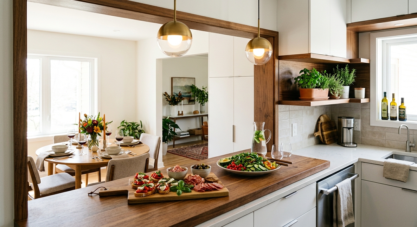 “Transform Your Space: 6 Stunning Kitchen Pass-Through Designs to Revitalize a Closed Kitchen”