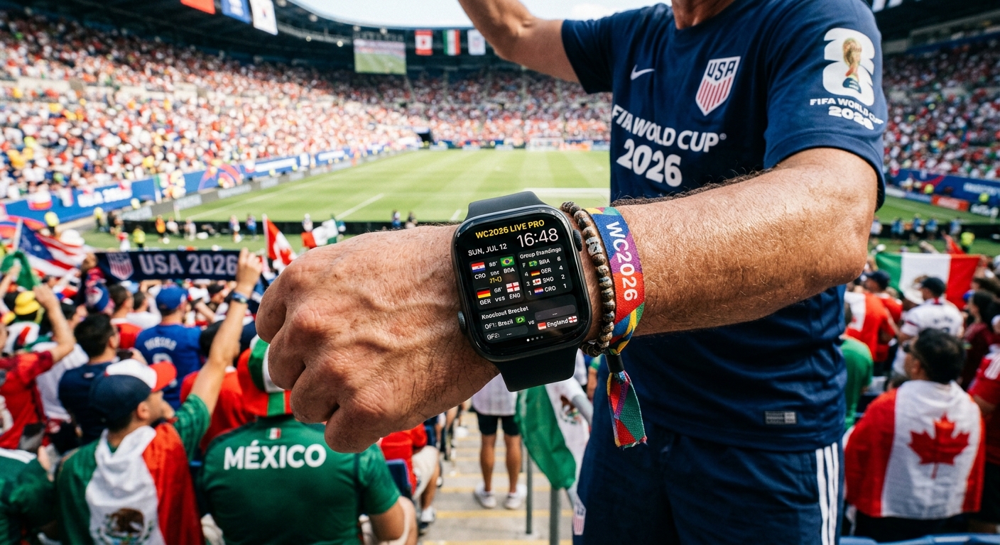 Transform Your Garmin Watch into a Live World Cup Score Tracker with This Free Watch Face!
