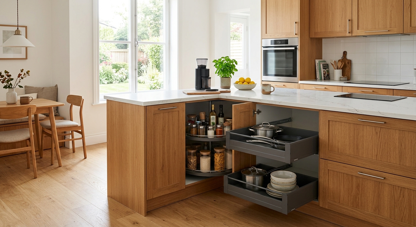 Transform Your Kitchen: Innovative Cabinet Solutions for Those Tricky Corner Spaces!